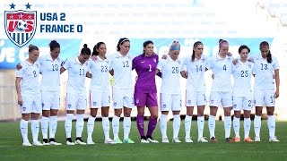 WNT vs France Highlights  March 11 2015 [upl. by Andrea]