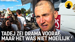 Tim Wellens “Tadej Pogacar zei dat er veel drama voor deze rit was maar dat het niet moeilijk was” [upl. by Irat]