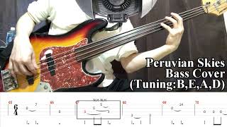 Dream Theater  Peruvian Skies Bass Cover  Tab [upl. by Einnal]