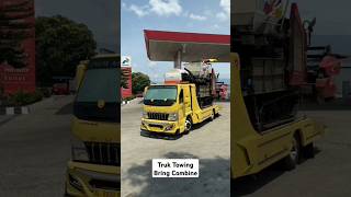 Truk Towing Bring Combineshortsviralvideos trending animasimobiltruk bus bekotrukherichannel [upl. by Skipper]