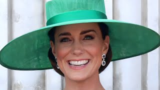 Kate Middleton Shines In Green At 2023 Trooping The Colour [upl. by Aslam]