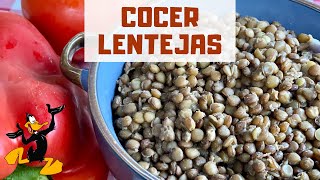 3 TRUCOS para Cocer Lentejas y Tiempo de Cocción ¡RECETA CON LENTEJAS [upl. by Ttoille]