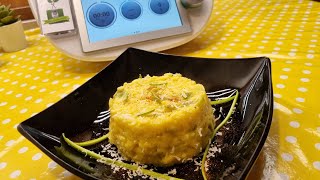 Risotto zucchine e zafferano per bimby TM6 TM5 TM31 TM21 [upl. by Medrek]