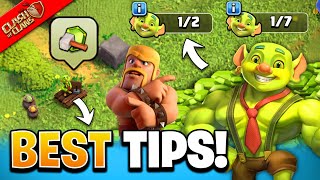 Goblin Builder is Back  3 BEST Ways to Use 7th Builder Work For Hire Event in Clash of Clans [upl. by Ayaladnot14]