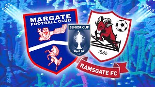 HIGHLIGHTS  KSC SemiFinal  Margate FC v Ramsgate FC  18th April 2023 [upl. by Adieno]