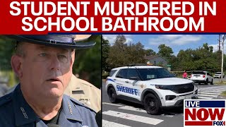 School shooting Student murdered in Maryland high school boys restroom  LiveNOW from FOX [upl. by Gudrin100]