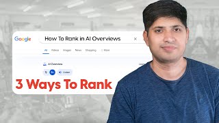 How To Rank in AI Overviews  Google AI Overviews Optimization  AI Overviews SEO [upl. by Nolram222]