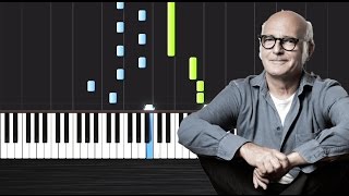 Ludovico Einaudi  Una Mattina Intouchables  Piano Tutorial by PlutaX  Synthesia [upl. by Aissyla]