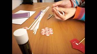 How to Quilling greeting card felicitare [upl. by Finstad]