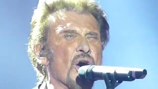 concert live Johnny Hallyday quotQue je taimequot  Février 2016 [upl. by Kerin]