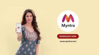 Myntra X Disha Patani  Online Shopping Without Worries [upl. by Eentruoc]