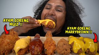 jom support ayam goreng keluaran tempatan MUIZ vs MARRYBROWN [upl. by Svirad712]