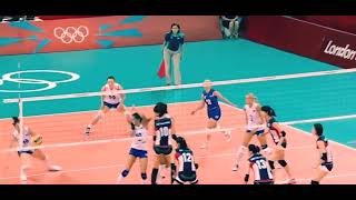 Kim Yeon Koung KYK MVP of the 2012 London Olympics Volleyball Highlights [upl. by Almallah]