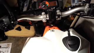 KTM 990 SMR  CPR Rottweiler intake first test [upl. by Quartana834]