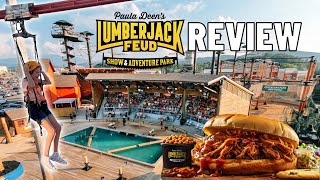 Paula Deens Lumberjack Feud Show amp Adventure Park  Pigeon Forge Dinner Show Review [upl. by Felike]