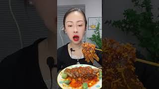 sizzling shrimp skewer tasting show 지글지글 새우꼬치 시식회 LIN VLOG먹방 2138 [upl. by Ellerd]