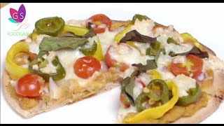 Masala Pizza  Arabic Hummus [upl. by Nawed]