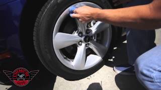 Quick Wheel amp Tire Detailing  Chemical Guys Wheel Guard VRP Dressing Mustang GT [upl. by Ule]