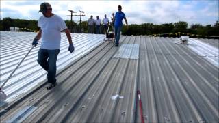 PROFILE ROLLER WITH METAL ROOF COATING DEMO [upl. by Eirotal]