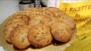 Biscotti morbidi con cioccolato facili da fare  Le ricette di Zia Franca [upl. by Dippold]