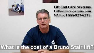 What is the cost of a Bruno Stair lift [upl. by Portwin]