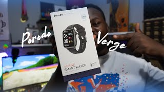 Porodo Verge Smart Watch Unboxing Dope ⌚ [upl. by Johannessen]