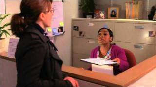 30 Rock Jamaican Receptionist [upl. by Mulderig]