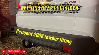 Peugeot 2008 Tow bar fitting [upl. by Retsev737]