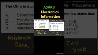 ASVAB Electronics Information [upl. by Charmian267]