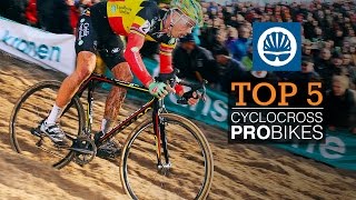 Top 5  Pro Cyclocross Bikes [upl. by Aratnahs]