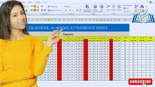 Make Attendance Sheets in Excel in JUST 5 Minutes [upl. by Yer]