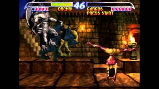 Killer Instinct 2  Orchid Air Ultra Glitch Against CPU Gargos [upl. by Mcgannon581]