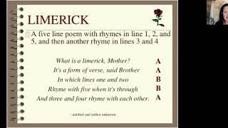 No More Creative Writing Groans  Learning how to Write a Limerick [upl. by Candide]