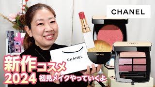 【新作コスメ】CHANELのウィンターコレクション2024で初見メイクしまーす🌸✨【♯731】 [upl. by Fabrianna]