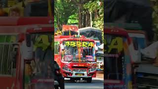 Private bus  kannur bus mass entry🔥  mass driving [upl. by Edahsalof]