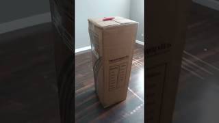 Unboxing and setup king size molblly memory foam mattress from amazon 6 inch Bed in a box delivered [upl. by Niabi730]