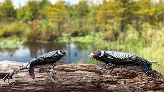 TINY vs BIG Whopper Plopper Fishing Challenge Topwater Lure [upl. by Alakam]