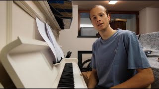 Day 8 of Playing Howls Moving Castle on the Piano  Beginner Playing Piano [upl. by Patricio999]