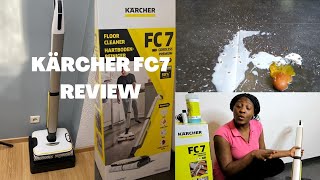 Kärcher FC7 Cordless Premium Review  My honest Review [upl. by Elfrida]