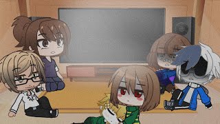 Frisks parents react to Undertale memes Gacha Club [upl. by Rosmunda836]