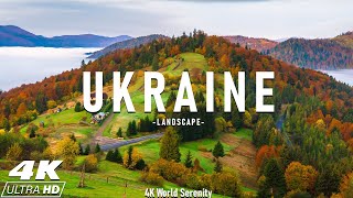 Ukraine In 4K  Country Of Beautiful Natural Wonders  4K World Serenity [upl. by Ynottirb]