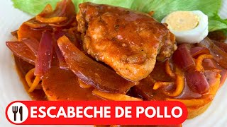 🇵🇪 ESCABECHE DE POLLO  RECETA PERUANA [upl. by Iek]