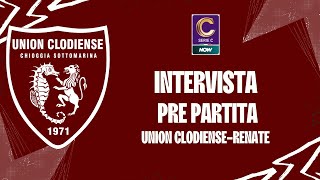 Presentazione gara Union ClodienseRenate [upl. by Eednas]