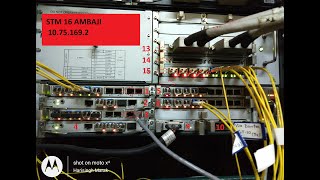 Full Configuration of Tejas STM16 TJ1400 System Tejas CPE [upl. by Eiuqnom450]