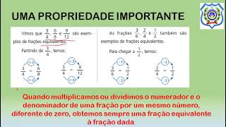 Aula 36  Matemática  Obtendo Frações equivalentes  6° ano [upl. by Kcirreg471]