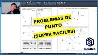 GEOMETRIA DESCRIPTIVA EJERCICIOS DE PUNTO UNI [upl. by Lynsey]