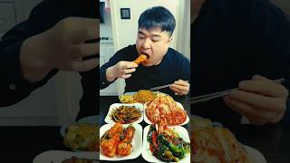 Korean food is delicious Spicy cabbage is all kimchi chinesefood food shorts [upl. by Ecenaj499]