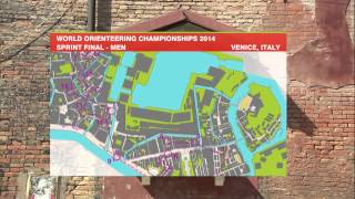 World Orienteering Championships 2014 Sprint in Venice [upl. by Angelia]