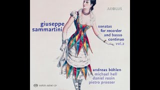 Trailer Giuseppe Sammartini recorder sonatas Vol2 2022 Andreas Böhlen [upl. by Anaerb]