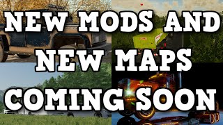 NEW MODS AND MAPS COMING SOON TO ALL PLATFORMS PS4 PS5 XBOX AND PC  Farming Simulator 22 [upl. by Enailuj70]